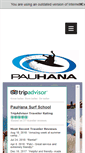 Mobile Screenshot of pauhanasurfcamp.com